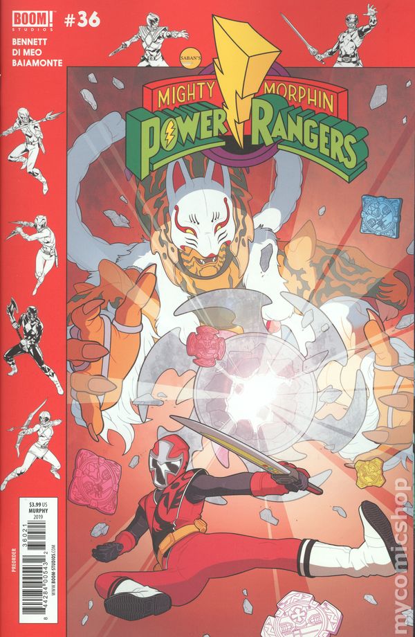 Mighty Morphin Power Rangers (2016 Boom) #36B