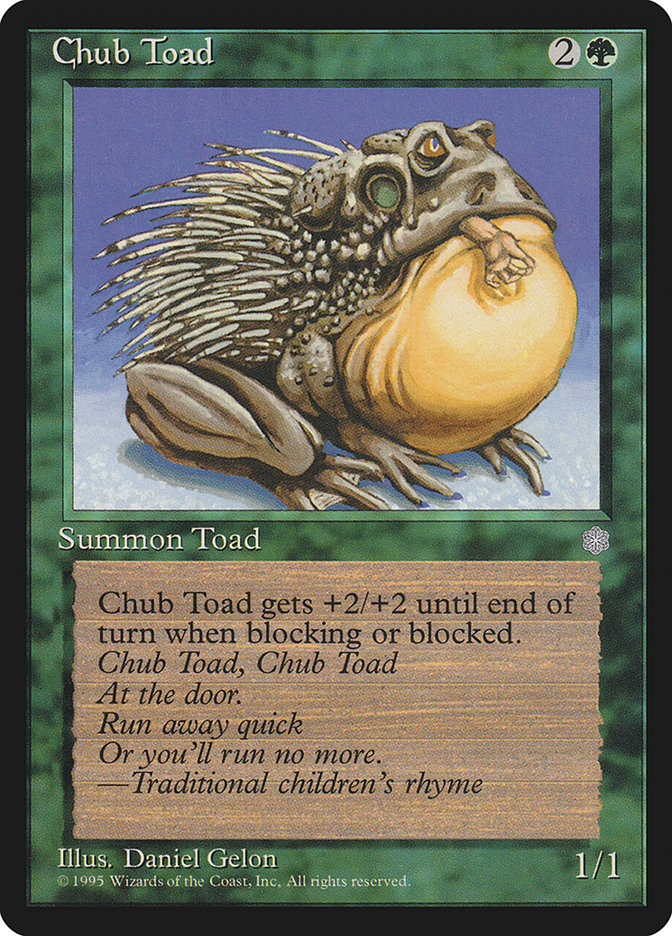 Chub Toad [Playset of 4]
