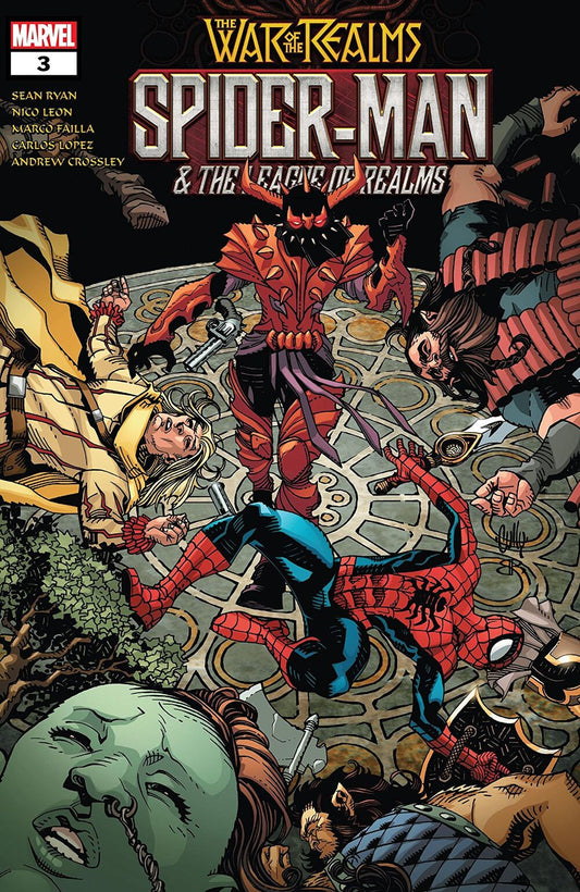 War of the Realms Spider-Man and the League of the Realms (2019 Marvel) #3A