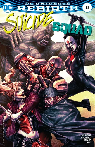 DC Rebirth Suicide Squad #10  Variant Cover