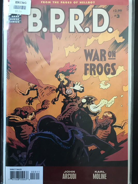 BPRD War on Frogs (2008) #3