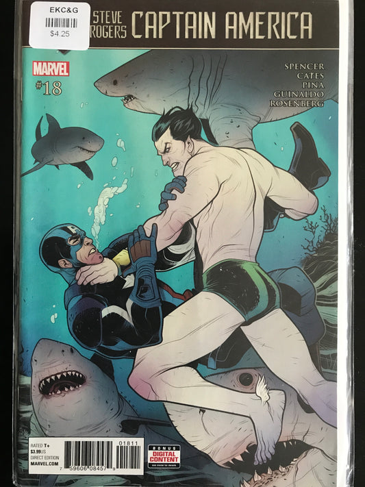Captain America Steve Rogers (2016) #18A