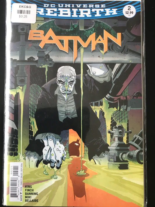 Batman (2016 3rd Series) #2B Rebirth