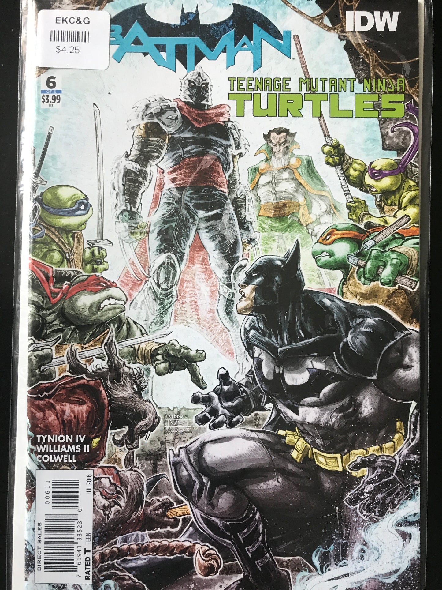 Batman Teenage Mutant Ninja Turtles (2015 DC) #6A