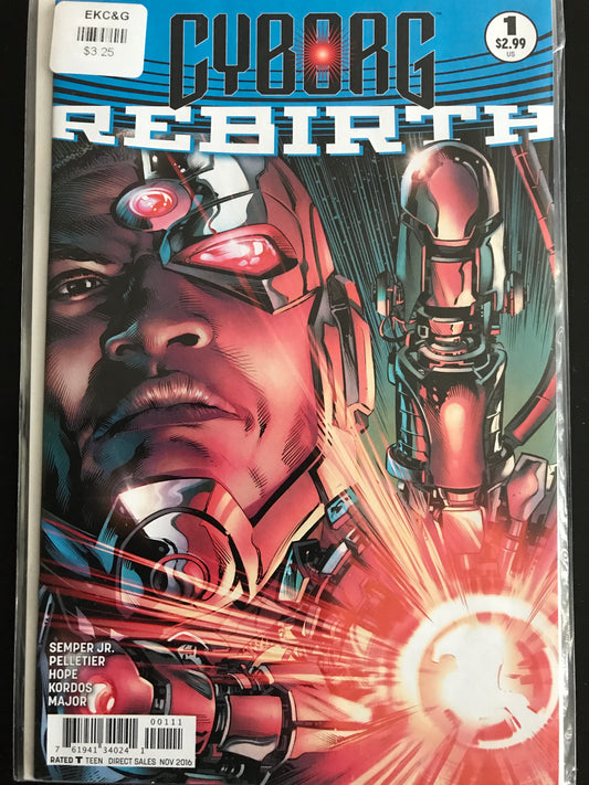 Cyborg Rebirth (2016) #1A