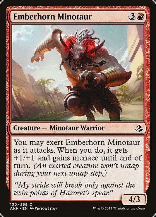 Emberhorn Minotaur [Playset of 4]