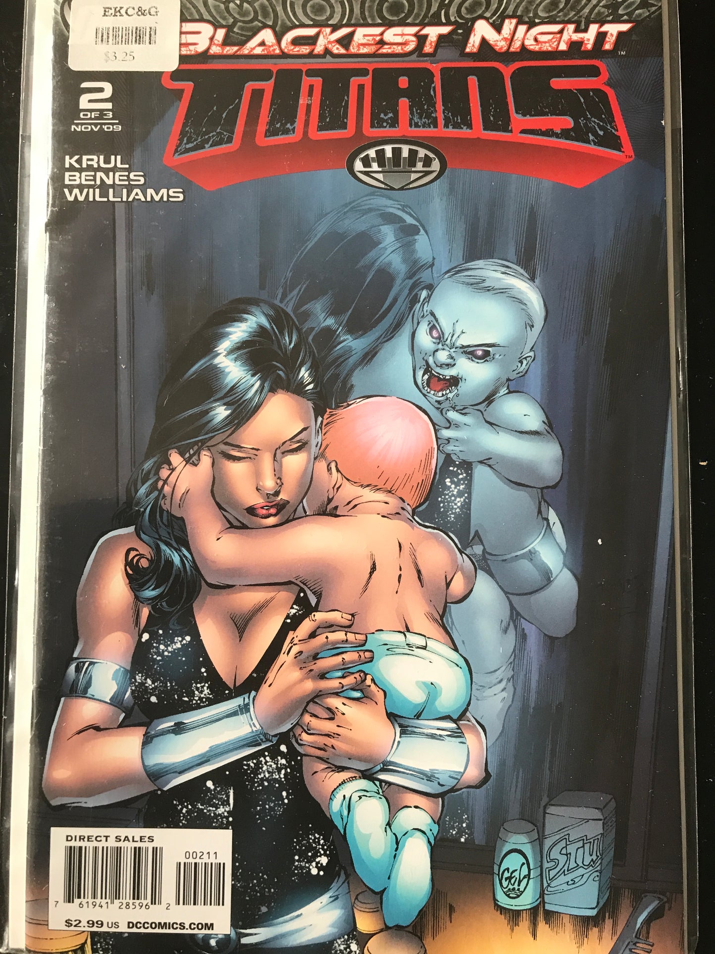 Blackest Night Titans (2009) #1-3 Complete Set