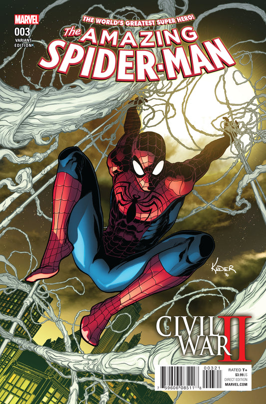 Civil War II Amazing Spider-Man (2016) #3B