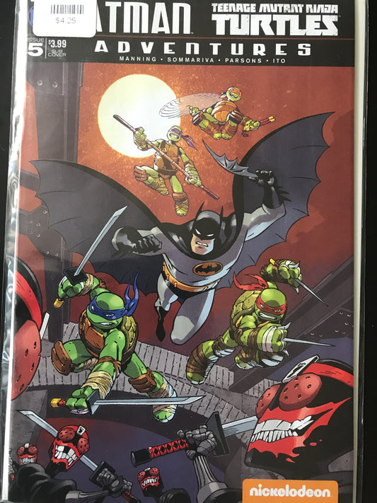 Batman Teenage Mutant Ninja Turtles Adventures (2016 IDW) #5SUB