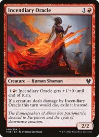 Incendiary Oracle Theros Beyond Death [Playset of 4]