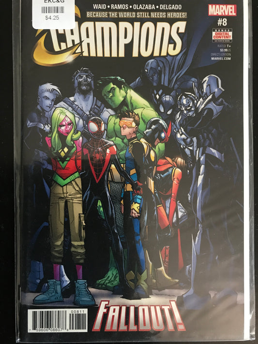Champions (2016-2019 Marvel 2nd Series) #8