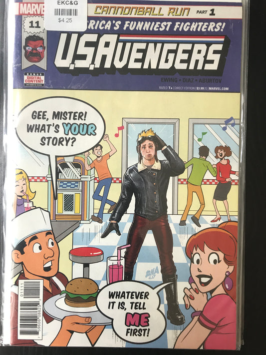 U.S. Avengers (2016 Marvel) #11A