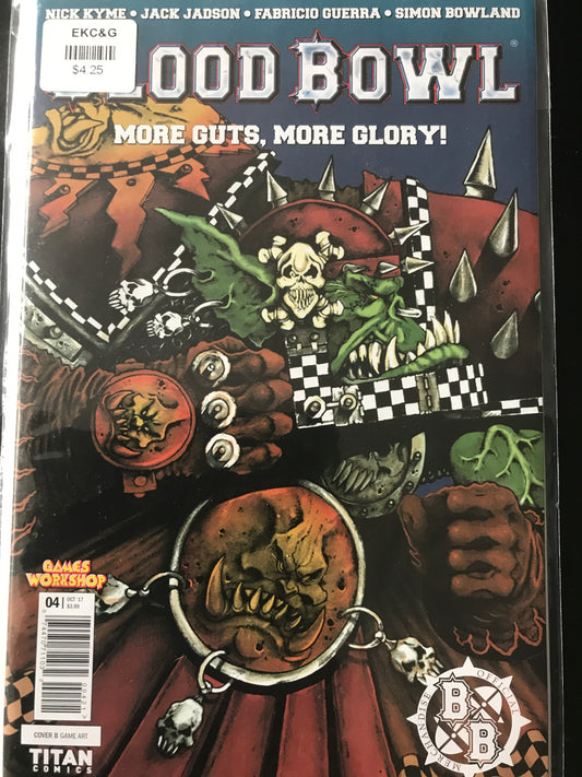 Blood Bowl More Guts More Glory (2017 Titan) #4A