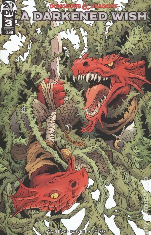 Dungeons and Dragons A Darkened Wish (2019 IDW) #3A