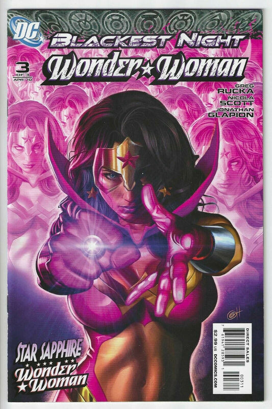 Blackest Night Wonder Woman (2009) #3A